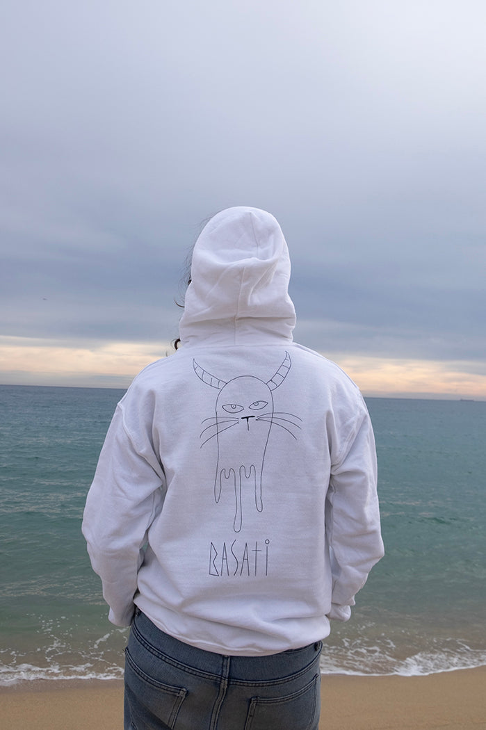 Ainuri white hoodie