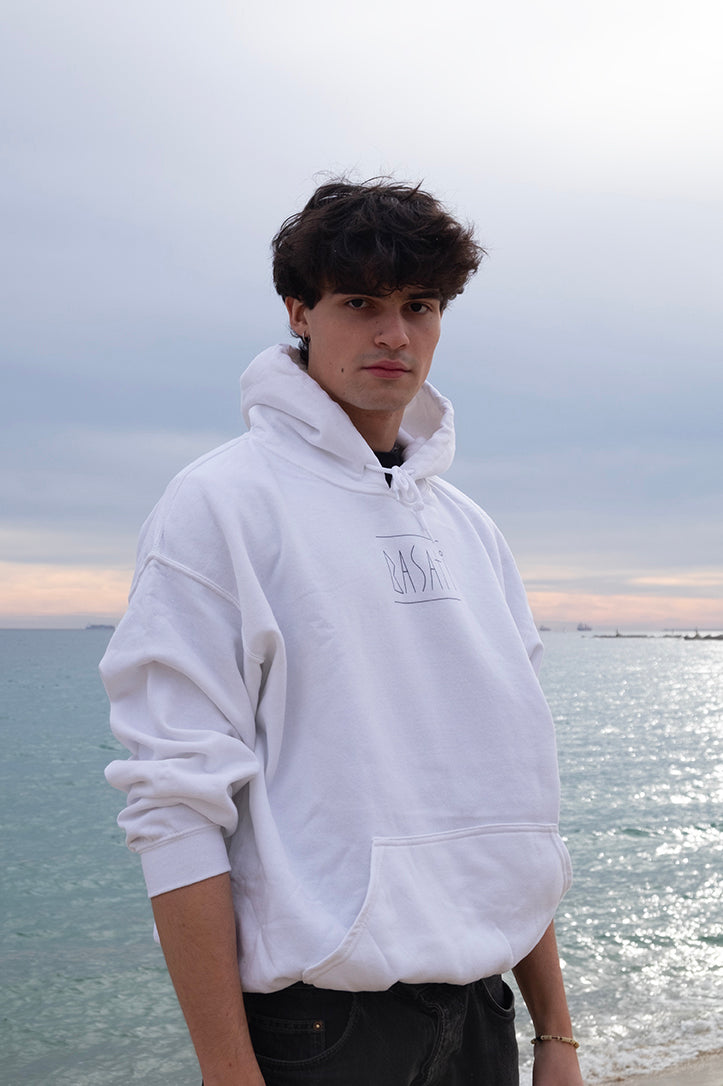 Hortz white hoodie