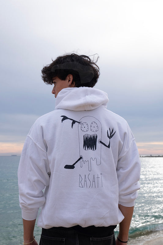 Hortz white hoodie